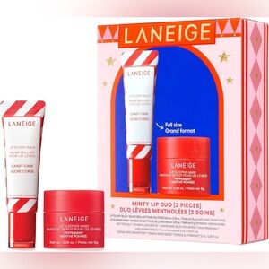 BNIB Laneige Limited Edition Divine Lip Duo - Lip Glowy Balm + Lip Sleep Mask